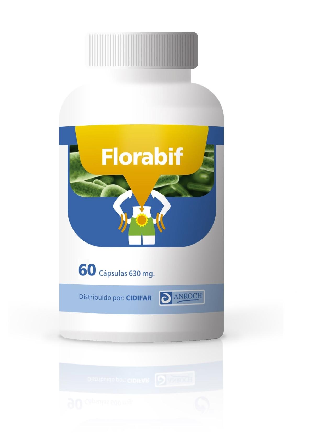 FLORABIF,60 cápsulas de 650 mg,